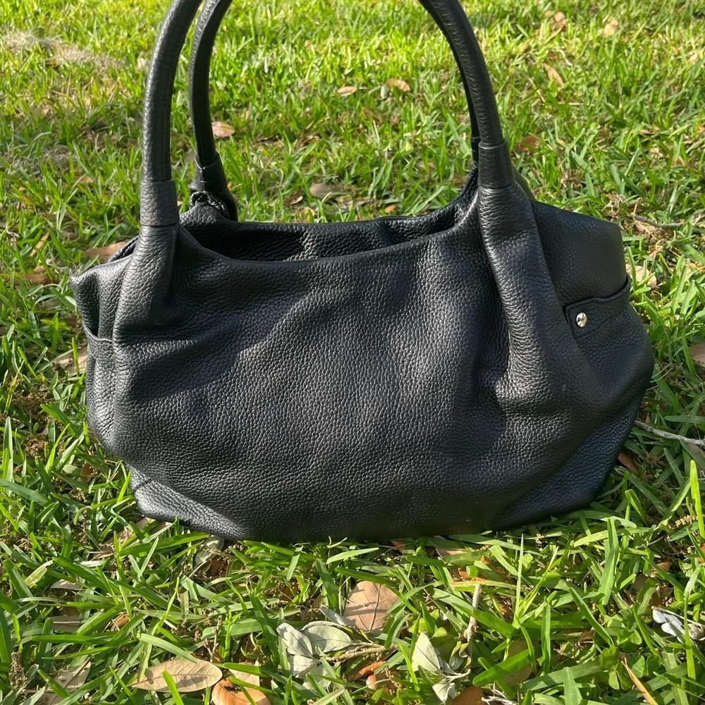 Kate Spade Large Walker Park Black Pebbled Leather. EUC - Picture 7 of 11